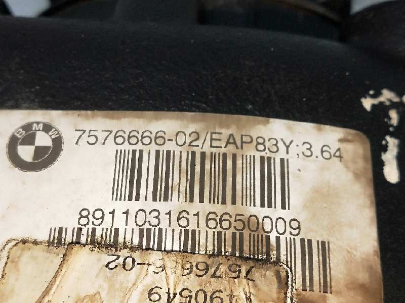 Recambio de diferencial trasero para bmw z4 roadster (e89) 2.5 24v cat referencia OEM IAM 7561802 757666602 3.64
