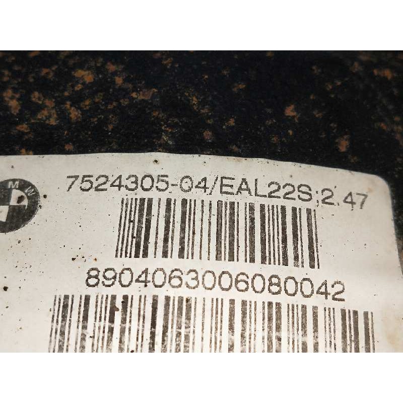 Recambio de diferencial trasero para bmw serie 1 berlina (e81/e87) 120d referencia OEM IAM 75184030 7524305 2.47