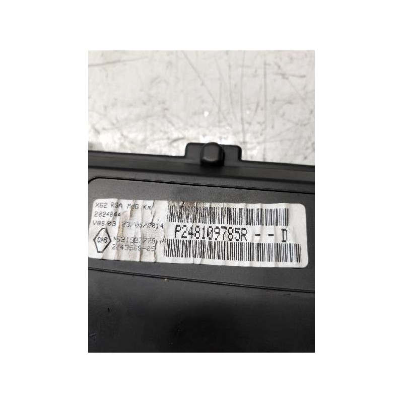 Recambio de cuadro instrumentos para renault master kasten 2.3 dci diesel fap energy cat referencia OEM IAM P248109785R  