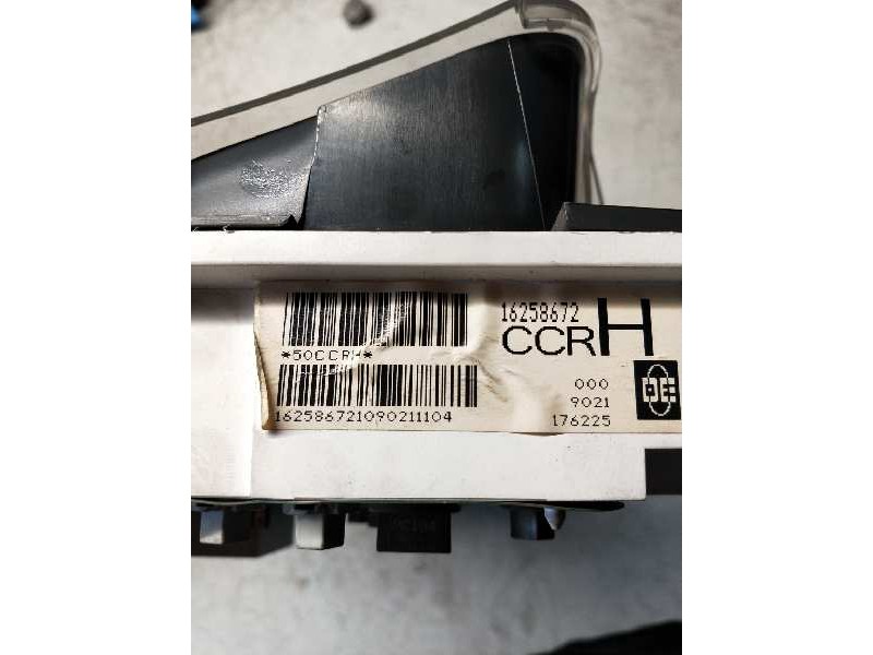 Recambio de cuadro instrumentos para chevrolet trans sport básico referencia OEM IAM 16258672 CCRH 