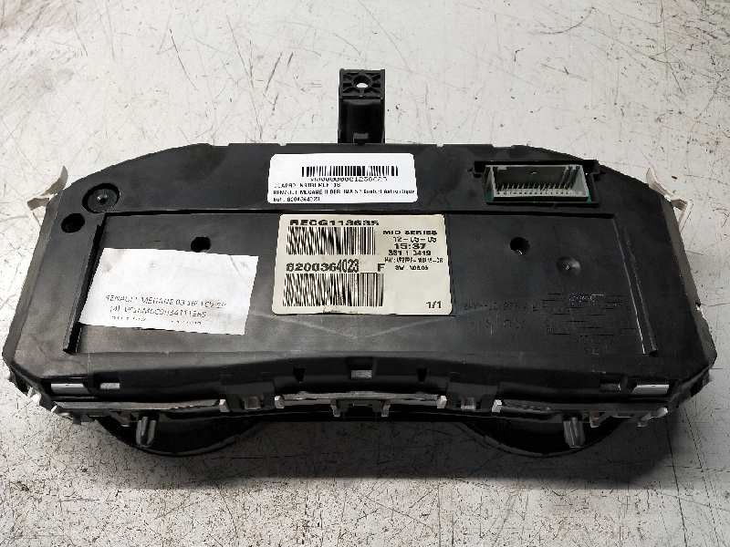 Recambio de cuadro instrumentos para renault megane ii berlina 5p confort authentique referencia OEM IAM 8200364023F 8200364023F