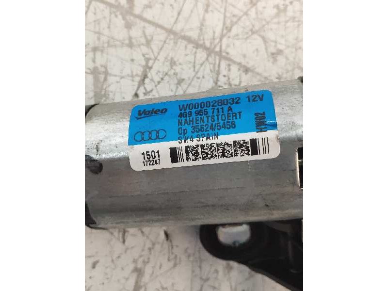 Recambio de motor limpia trasero para audi a1 (8x) 1.6 tdi referencia OEM IAM W0000280032 4G9955711A 