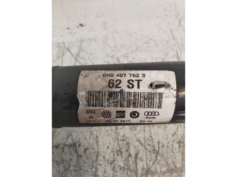 Recambio de transmision delantera derecha para audi a1 (8x) 1.6 tdi referencia OEM IAM 6R0407762S 62ST 