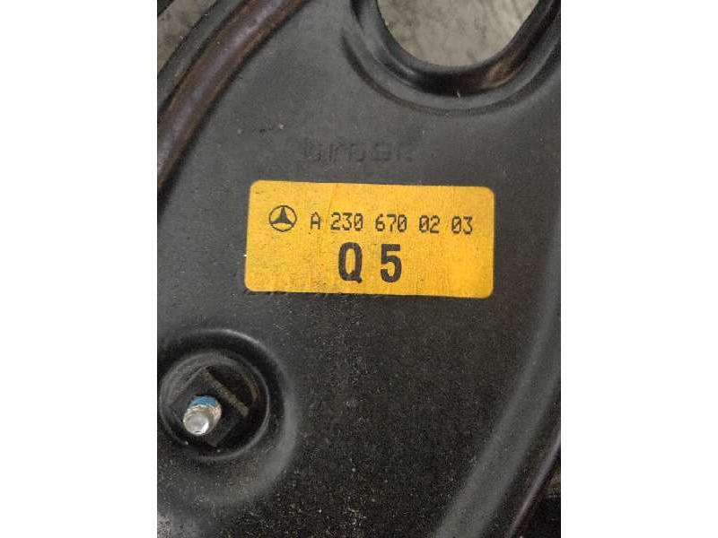 Recambio de elevalunas trasero derecho para mercedes clase sl (w230) roadster 500 (230.475) referencia OEM IAM A2306700203  