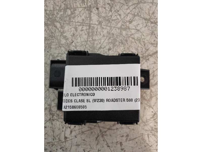 Recambio de modulo electronico para mercedes clase sl (w230) roadster 500 (230.475) referencia OEM IAM A2158600505  