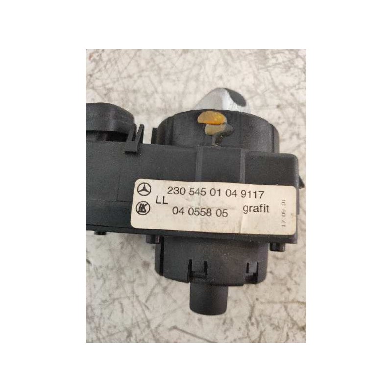 Recambio de mando luces para mercedes clase sl (w230) roadster 500 (230.475) referencia OEM IAM 2305450104 9117 04055805