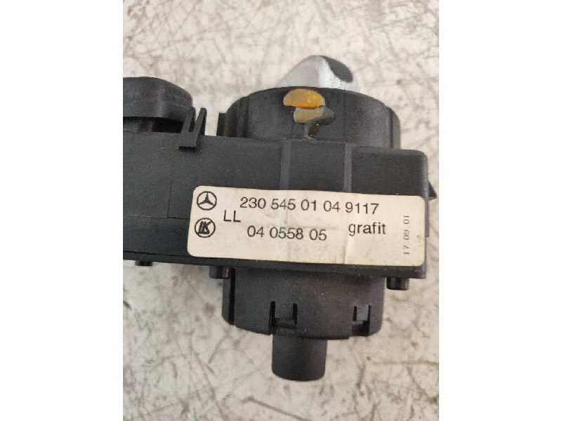 Recambio de mando luces para mercedes clase sl (w230) roadster 500 (230.475) referencia OEM IAM 2305450104 9117 04055805