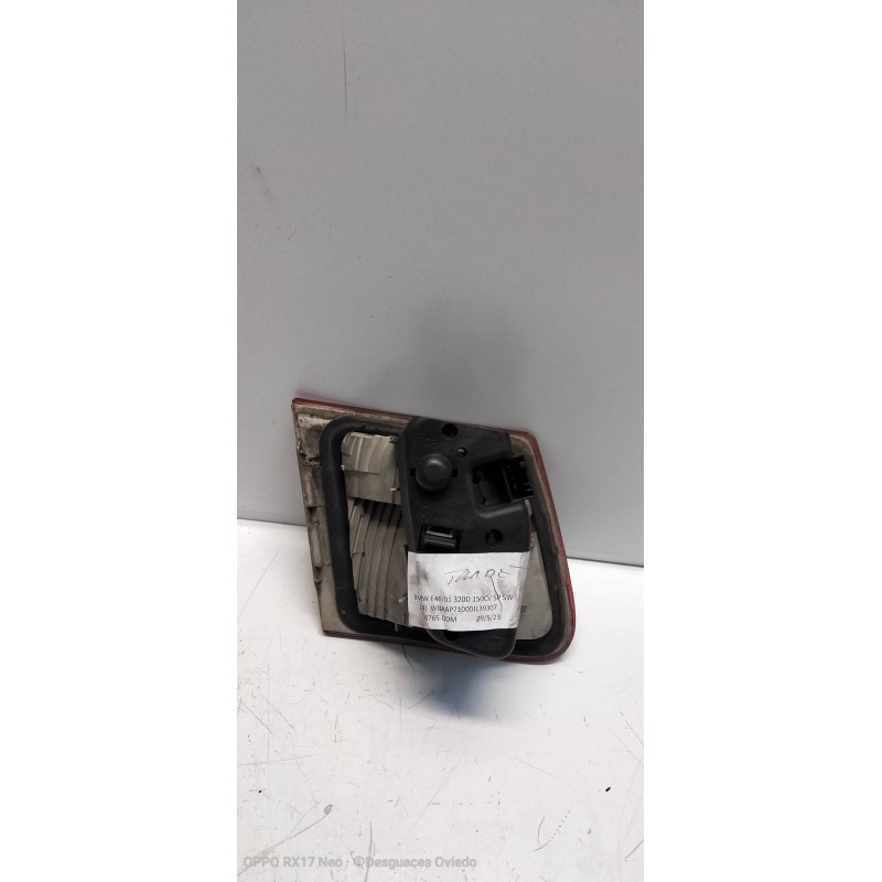 Recambio de piloto trasero derecho interior para bmw serie 3 touring (e46) 320d referencia OEM IAM 8374810  