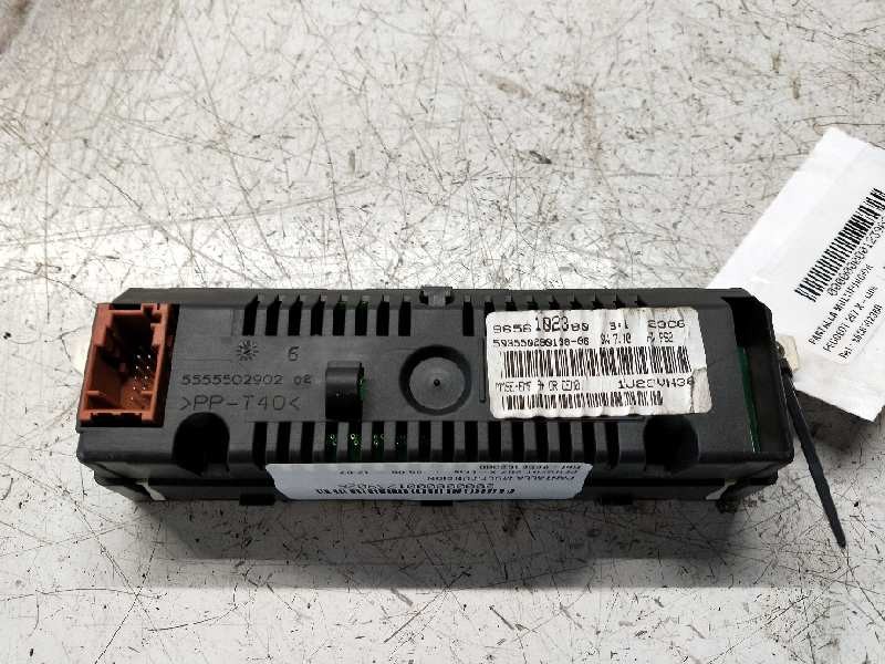 Recambio de pantalla multifuncion para peugeot 207 x-line referencia OEM IAM 9656102380 50355029010800 