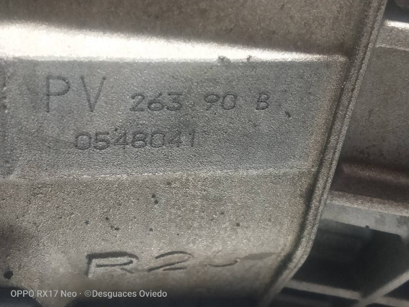 Recambio de caja cambios para opel omega 2.4 referencia OEM IAM PV 26390B 0548041 Recambio de caja cambios para opel omega 2.4 referencia OEM IAM PV 26390B 0548041