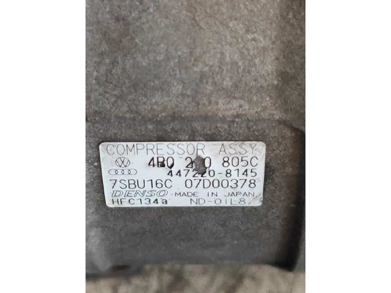 Recambio de compresor aire acondicionado para skoda superb (3u4) classic referencia OEM IAM 4472208145  