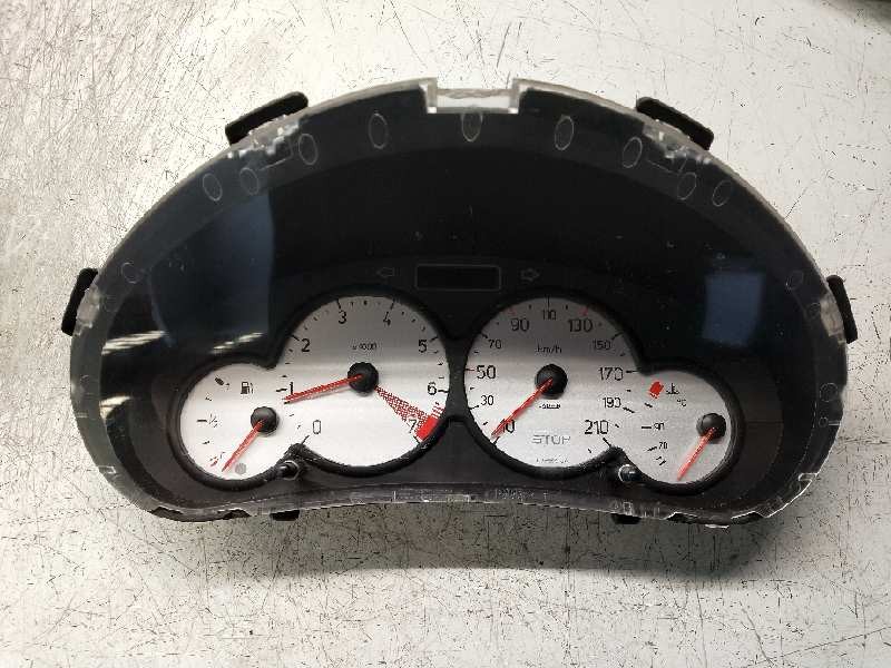 Recambio de cuadro instrumentos para peugeot 206 berlina xs-line referencia OEM IAM 9656696380  
