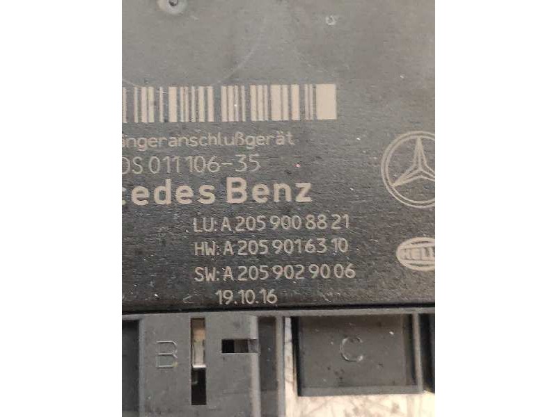 Recambio de modulo electronico para mercedes clase glc (w253) glc 220 d 4matic referencia OEM IAM A2059008821 A2059016310 