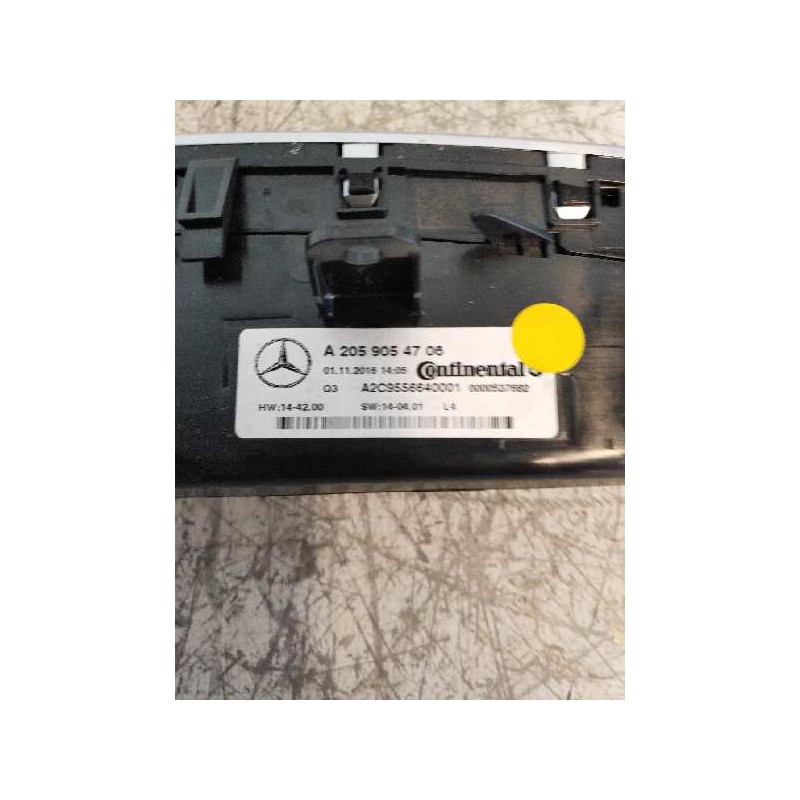 Recambio de mando calefaccion / aire acondicionado para mercedes clase glc (w253) glc 220 d 4matic referencia OEM IAM A205905470