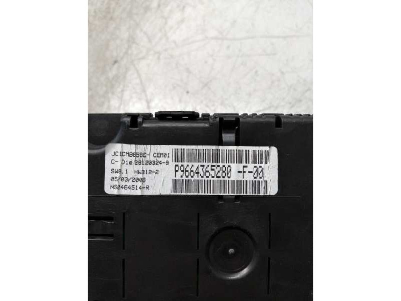 Recambio de cuadro instrumentos para citroen c4 picasso lx plus referencia OEM IAM P9664365280 281203249 NS0464514R
