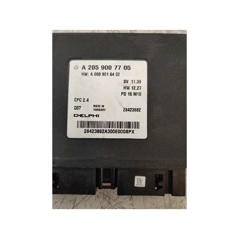 Recambio de centralita cambio automatico para mercedes clase glc (w253) glc 220 d 4matic referencia OEM IAM A2059007705 A0009016