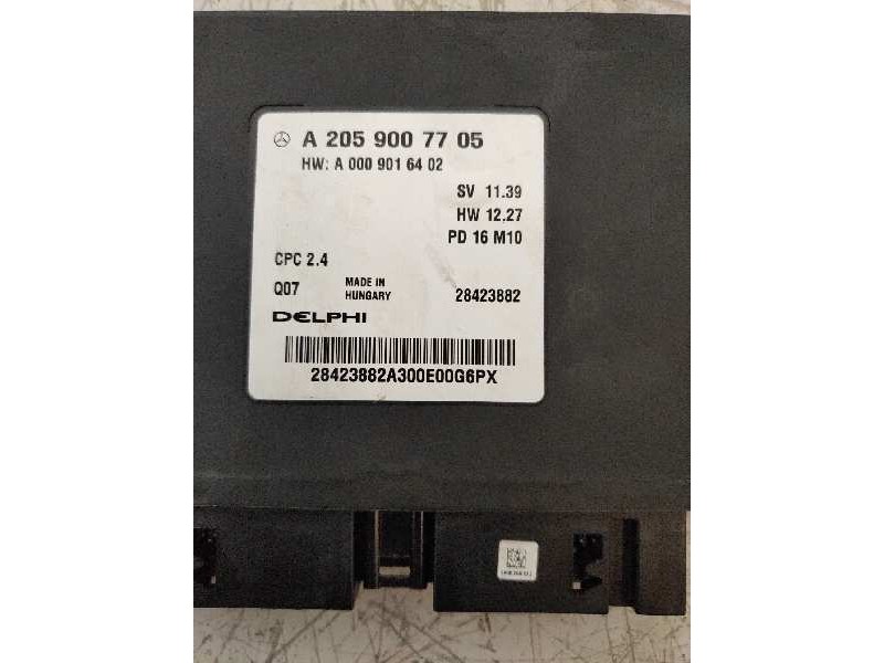 Recambio de centralita cambio automatico para mercedes clase glc (w253) glc 220 d 4matic referencia OEM IAM A2059007705 A0009016