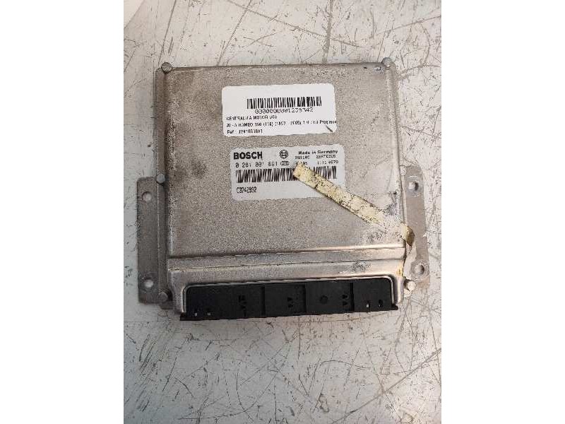 Recambio de centralita motor uce para alfa romeo 156 (116) 1.9 jtd progression referencia OEM IAM 0281001891 C374Z932 