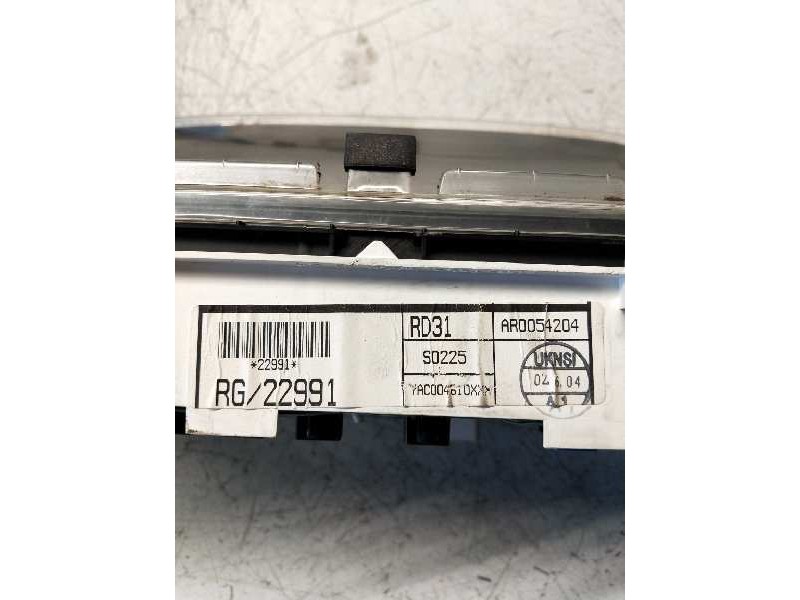 Recambio de cuadro instrumentos para mg rover serie 25 (rf) classic (5-ptas.) referencia OEM IAM AR0054204 RG22991 YAC004610XXX