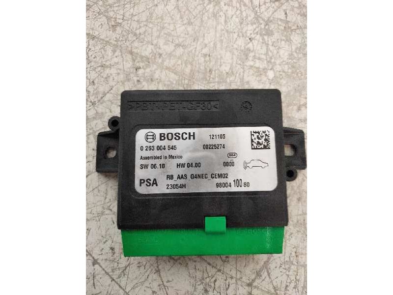 Recambio de centralita parktronic para peugeot 508 active referencia OEM IAM 0263004545 121105 