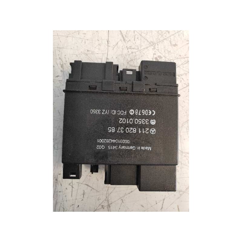 Recambio de modulo electronico para mercedes clase e (w211) berlina e 400 cdi (211.028) referencia OEM IAM 2118203785 33500102 0