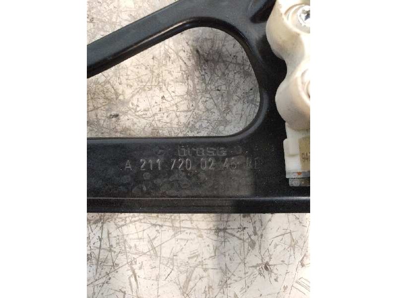 Recambio de elevalunas delantero derecho para mercedes clase e (w211) berlina e 400 cdi (211.028) referencia OEM IAM A2117200246