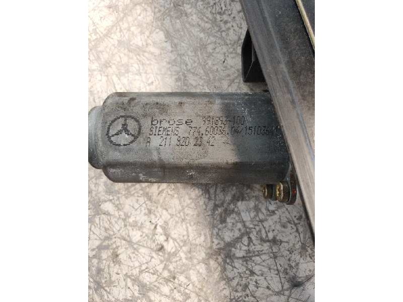 Recambio de elevalunas trasero izquierdo para mercedes clase e (w211) berlina e 400 cdi (211.028) referencia OEM IAM A2117300146
