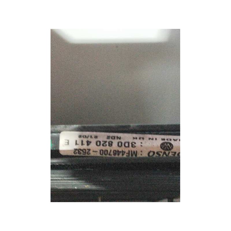 Recambio de condensador / radiador aire acondicionado para volkswagen phaeton (3d2/3d8) v6 (4 asientos) referencia OEM IAM 3D082