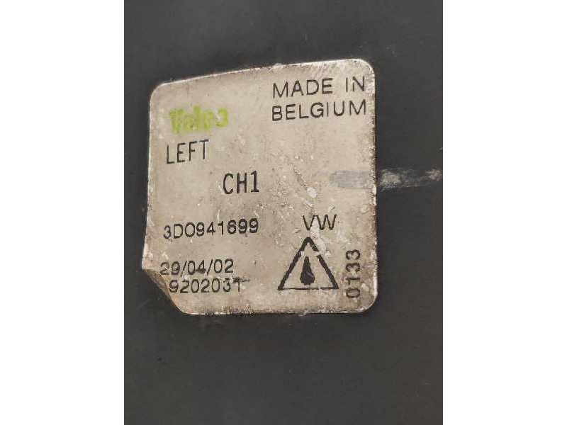 Recambio de faro antiniebla izquierdo para volkswagen phaeton (3d2/3d8) v6 (4 asientos) referencia OEM IAM 3D0941699C  