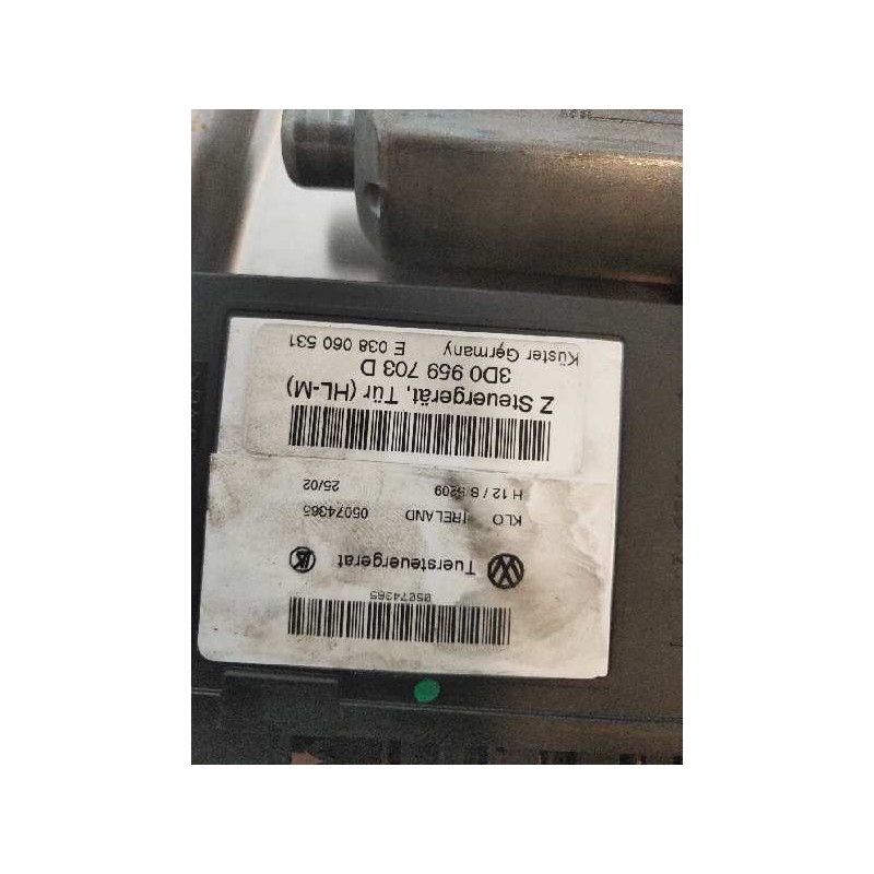 Recambio de elevalunas trasero izquierdo para volkswagen phaeton (3d2/3d8) v6 (4 asientos) referencia OEM IAM 3D0839751 22719005