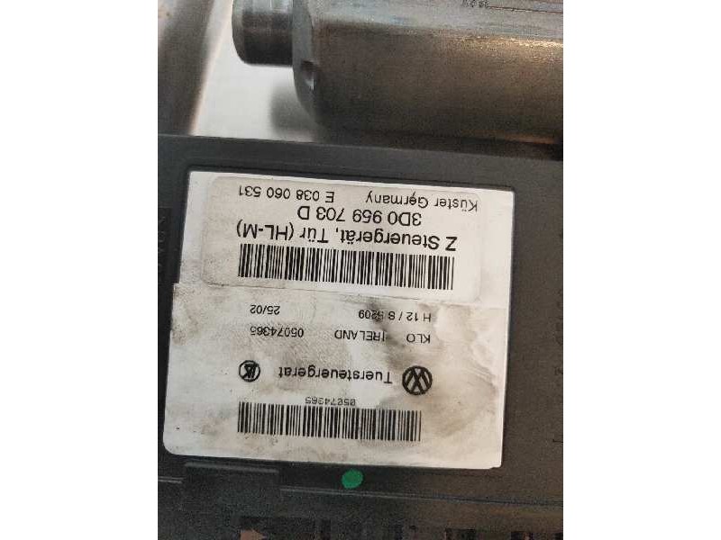 Recambio de elevalunas trasero izquierdo para volkswagen phaeton (3d2/3d8) v6 (4 asientos) referencia OEM IAM 3D0839751 22719005