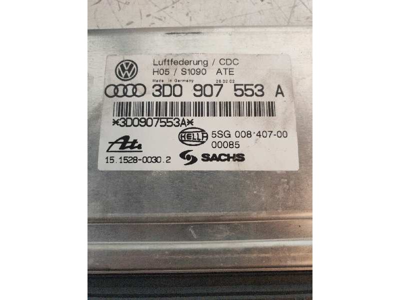 Recambio de centralita suspension para volkswagen phaeton (3d2/3d8) v6 (4 asientos) referencia OEM IAM 5SG00840700 3D0907553A 15