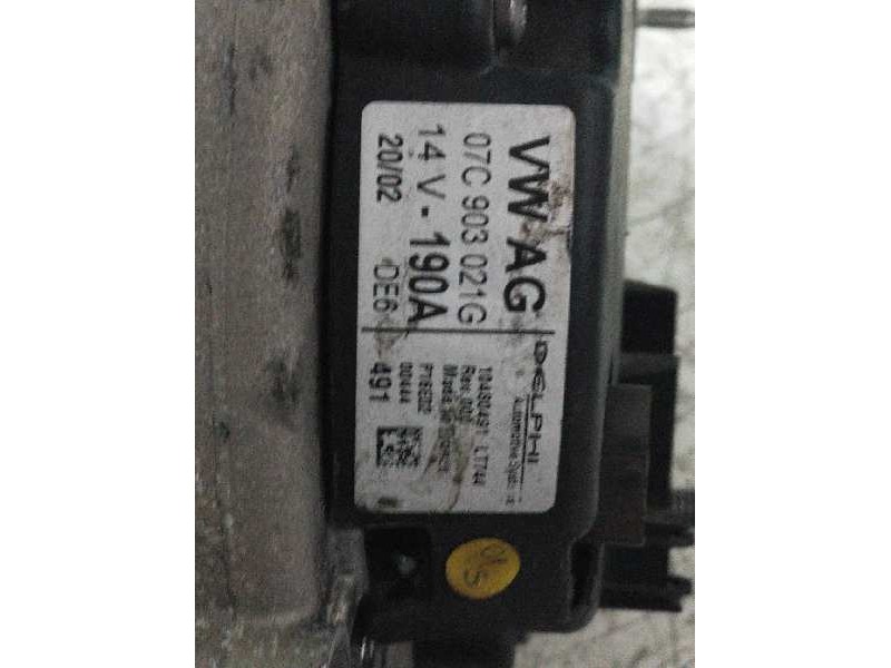 Recambio de alternador para volkswagen phaeton (3d2/3d8) v6 (4 asientos) referencia OEM IAM 07C903021G  
