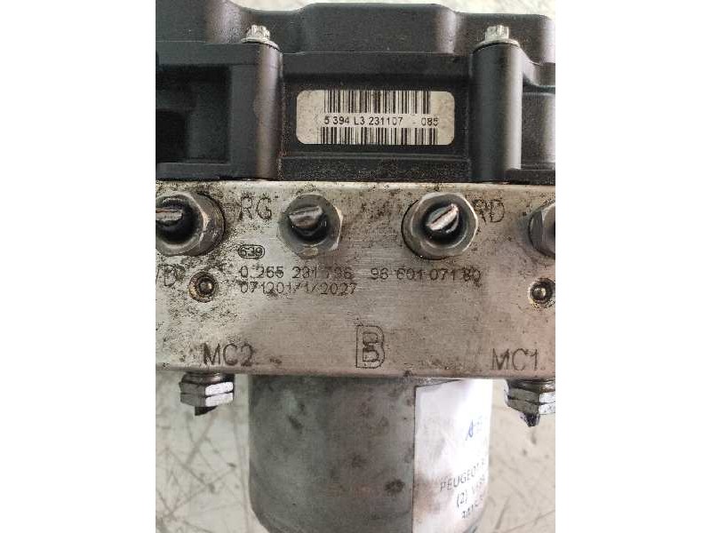 Recambio de abs para peugeot 307 (s1) xr referencia OEM IAM 0265231796 0265800565 79125 9660107180
