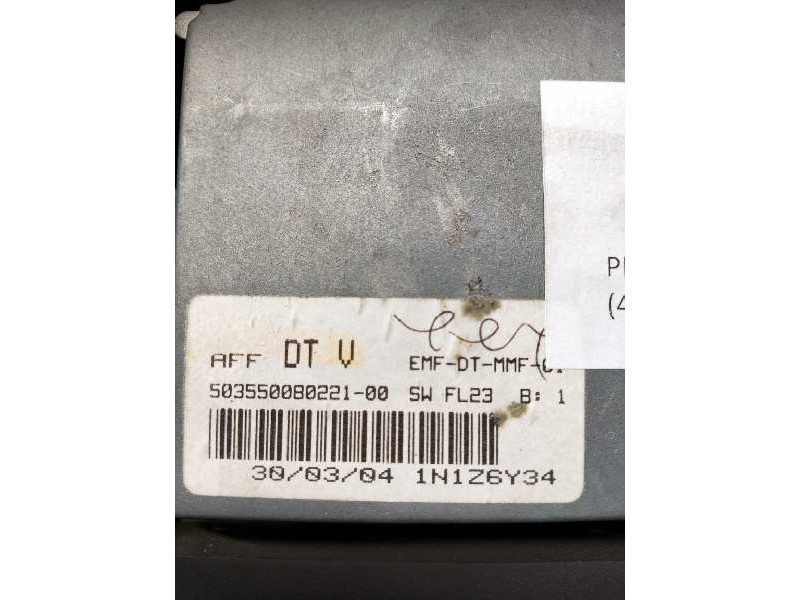 Recambio de cuadro instrumentos para peugeot 807 st referencia OEM IAM 1499140080 501021850076 503550080221