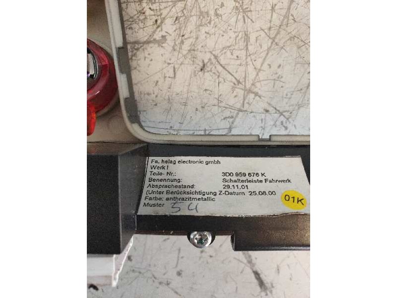 Recambio de mando multifuncion para volkswagen phaeton (3d2/3d8) v6 (4 asientos) referencia OEM IAM 3D0864533G 3D0959676K 