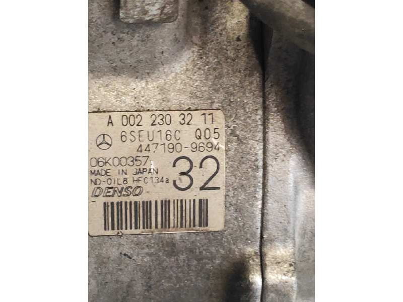 Recambio de compresor aire acondicionado para mercedes clase glk (w204) glk glk 320 cdi 4-matic (204.983) referencia OEM IAM 447