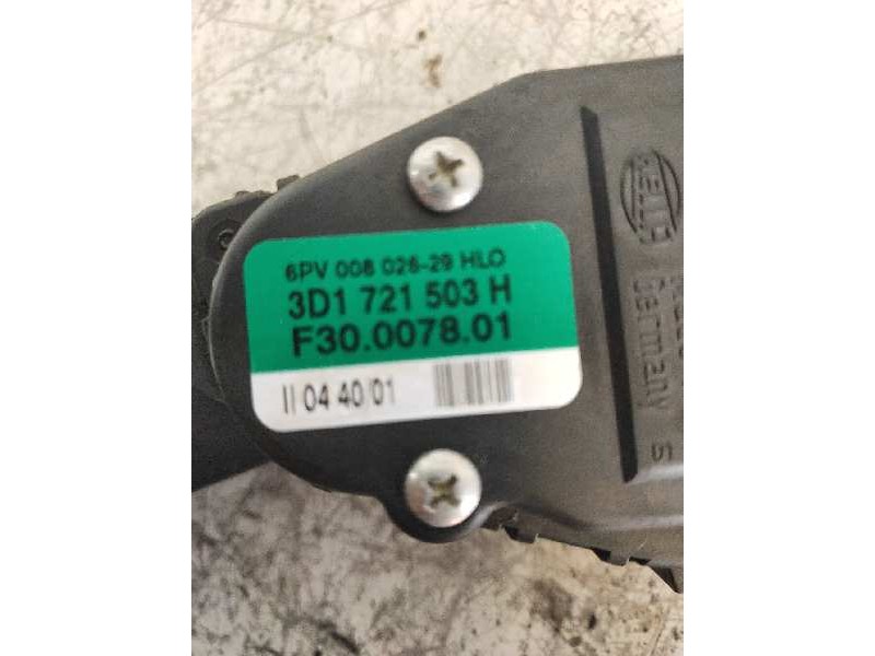 Recambio de potenciometro pedal para volkswagen phaeton (3d2/3d8) v6 (4 asientos) referencia OEM IAM 6PV00802629 3D1721503H 