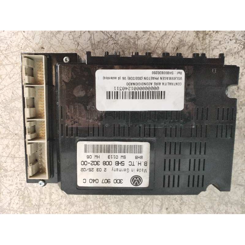 Recambio de centralita aire acondicionado para volkswagen phaeton (3d2/3d8) v6 (4 asientos) referencia OEM IAM 5HB00830200 3D090