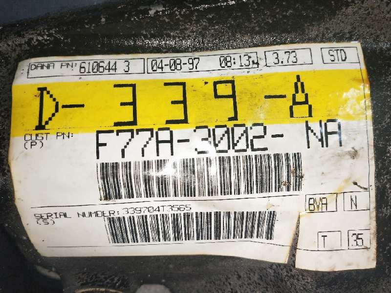 Recambio de diferencial delantero para ford explorer 4.0 xlt referencia OEM IAM 46058REVBA  