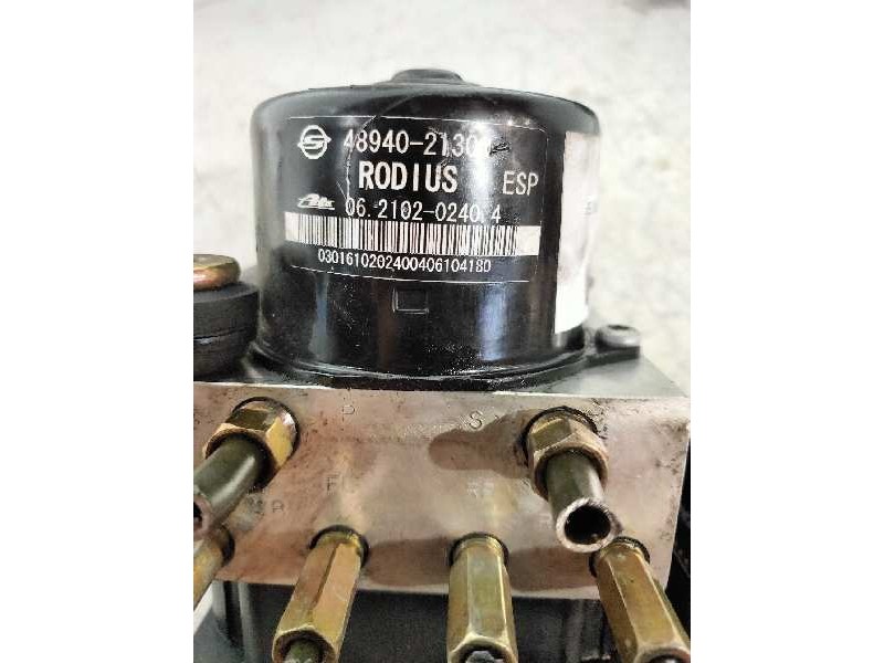 Recambio de abs para ssangyong rodius 2.7 turbodiesel cat referencia OEM IAM 06210202404 4894021300 