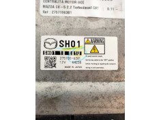 Recambio de centralita motor uce para mazda cx-5 2.2 turbodiesel cat referencia OEM IAM 2757006381 SH0118881U K4238 2