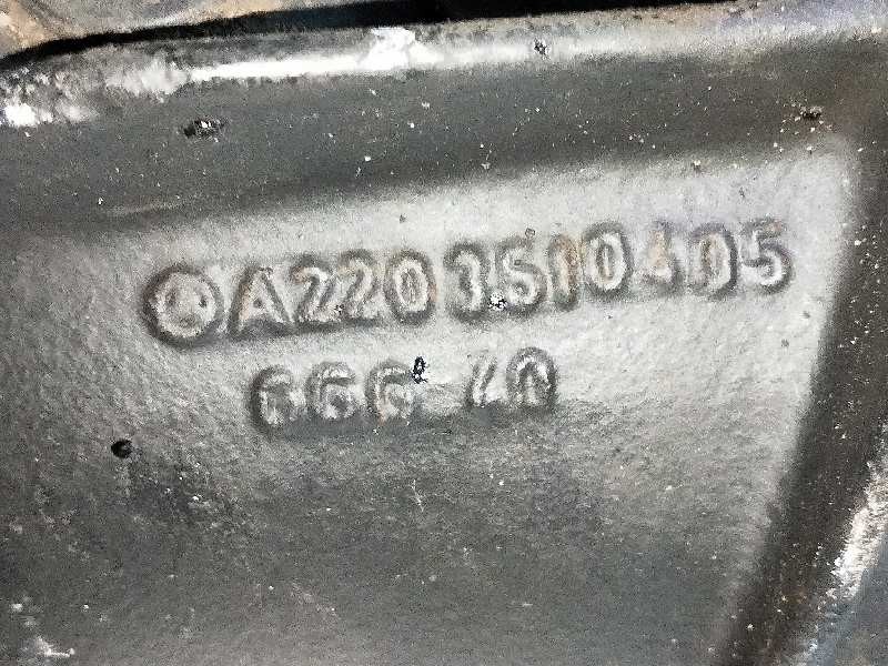 Recambio de diferencial trasero para mercedes clase clk (w209) coupe 270 cdi (209.316) referencia OEM IAM A2203510405 1034116 2.