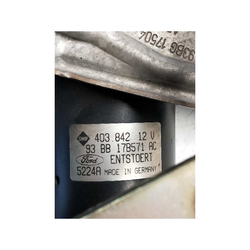 Recambio de motor limpia delantero para ford mondeo berlina/familiar (fd) 2.0 16v cat referencia OEM IAM 403842 93BB17B571AC 