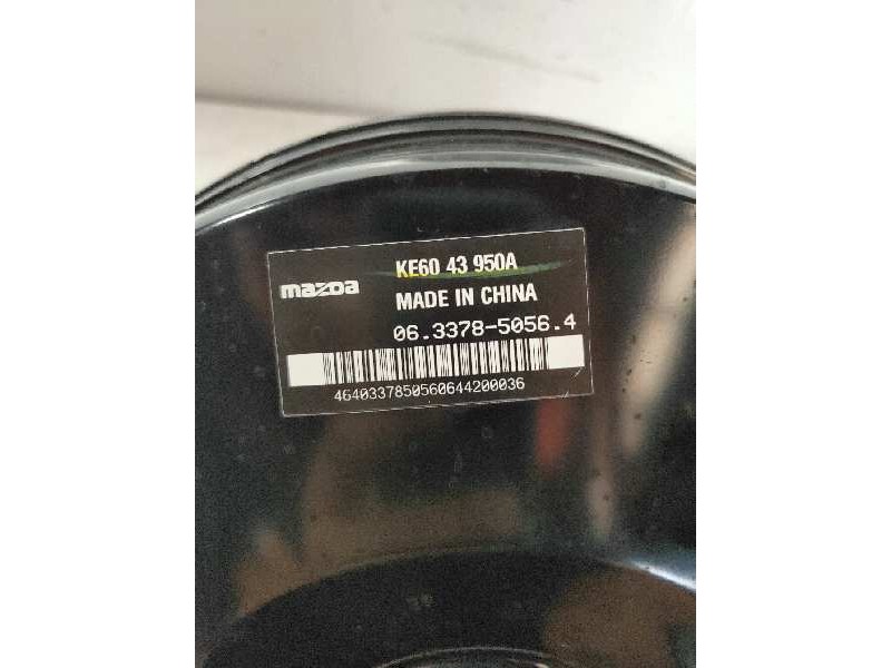 Recambio de servofreno para mazda cx-5 2.2 turbodiesel cat referencia OEM IAM 06337850564 KE6043950A 