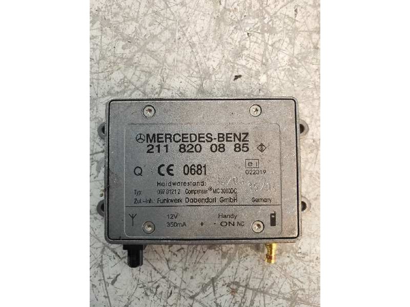 Recambio de modulo electronico para mercedes clase clk (w209) coupe 270 cdi (209.316) referencia OEM IAM 2118200885  