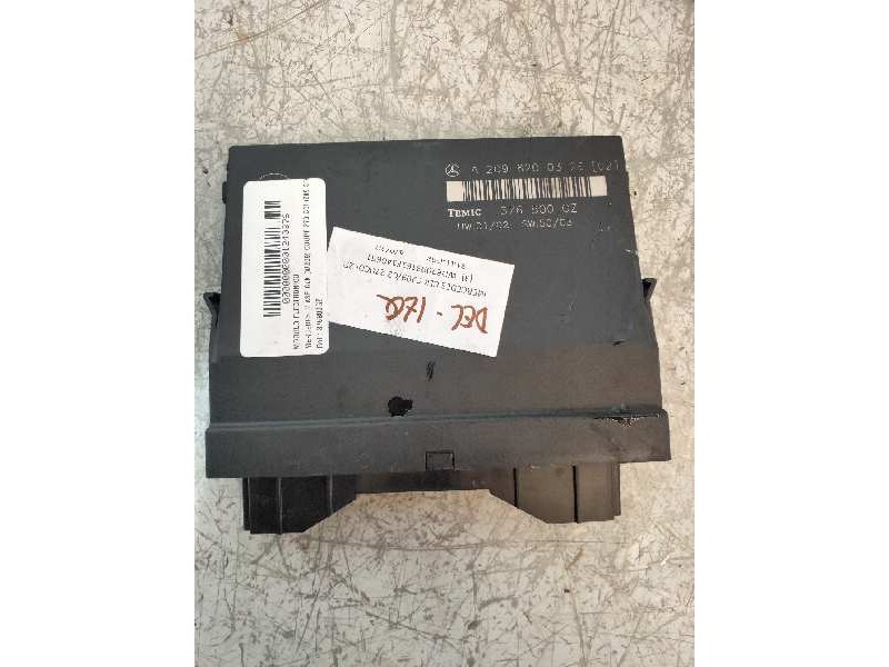 Recambio de modulo electronico para mercedes clase clk (w209) coupe 270 cdi (209.316) referencia OEM IAM 376800GZ A2098200326 