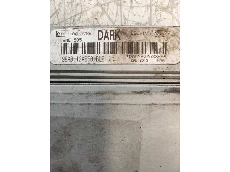Recambio de centralita motor uce para ford escort berl./turnier atlanta berlina referencia OEM IAM 98AB12A650BDB DARK 