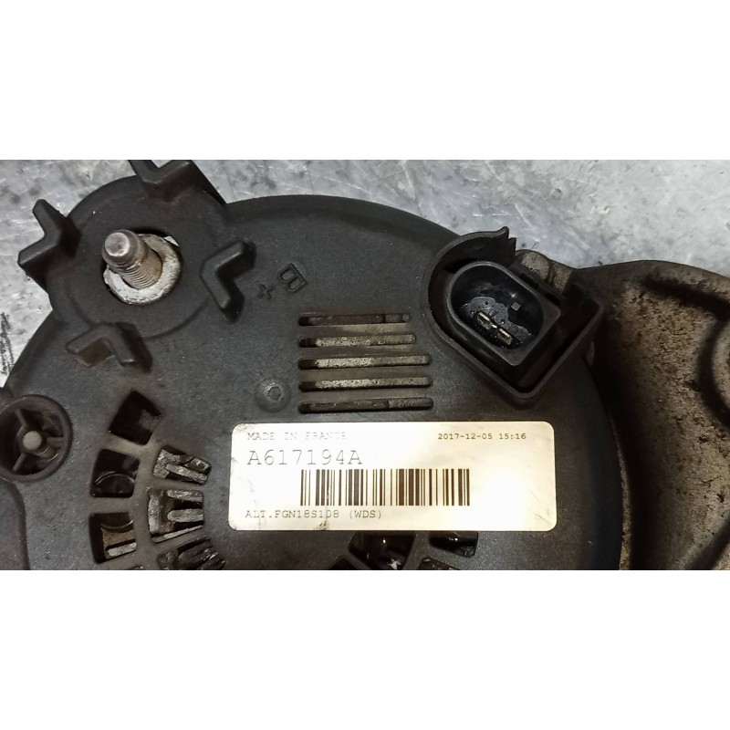 Recambio de alternador para fiat ducato caja cerrada 33 (06.2006 =>) l1h1 160 multijet power referencia OEM IAM A617194A FGN18S1