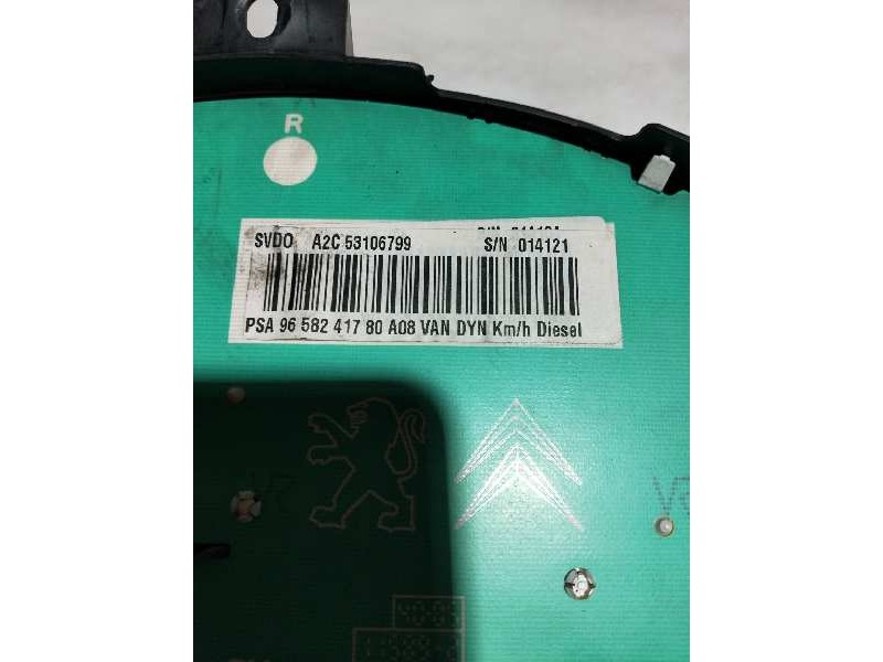 Recambio de cuadro instrumentos para peugeot 1007 sporty referencia OEM IAM A2C53106799 9658241780 